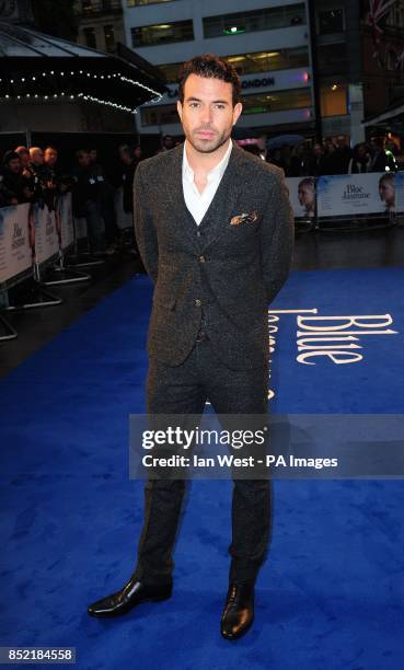 Tom Cullen arrives at the UK premiere of Blue Jasmine, at the Odeon West End cinema in London.