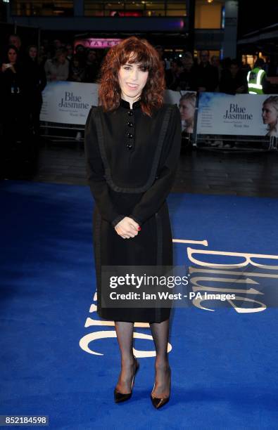 Sally Hawkins arrives at the UK premiere of Blue Jasmine, at the Odeon West End cinema in London.