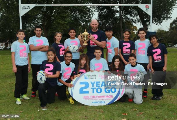 Former England International Lawrence Dallaglio during a media day at Inwood Park, Hounslow. PRESS ASSOICATION Photo. Picture date: Tuesday September...