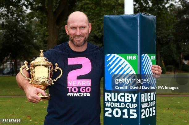 Former England International Lawrence Dallaglio during a media day at Inwood Park, Hounslow. PRESS ASSOICATION Photo. Picture date: Tuesday September...