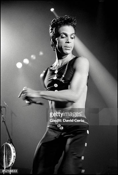 Photo of PRINCE, Prince at Wembley Arena 8-14-1986