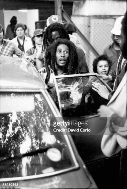 Photo of Bob MARLEY, Bob Marley performing live on stage EDITORIAL USE ONLY - NO COMMERCIAL USE PERMITTED