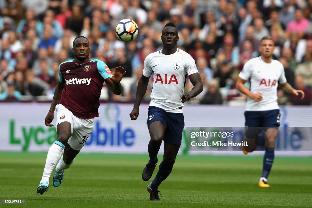 West Ham United v Tottenham Hotspur - Premier League