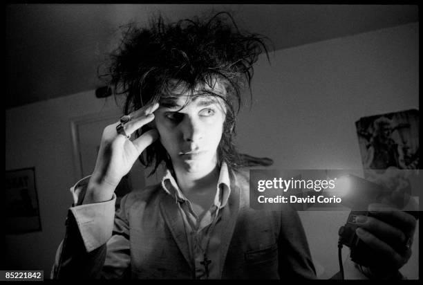 Photo of Nick CAVE; Nick Cave Kilburn, London 7-15-1982