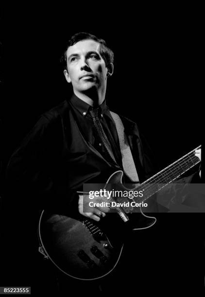 Photo of BUZZCOCKS; The Buzzcocks Martin Shelley performing at The Venue, London 1979