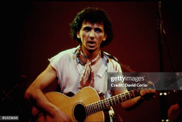 Photo of Dexys MIDNIGHT RUNNERS; Kevin Rowland of Dexys Midnight Runners performing at The Venue, London 1982