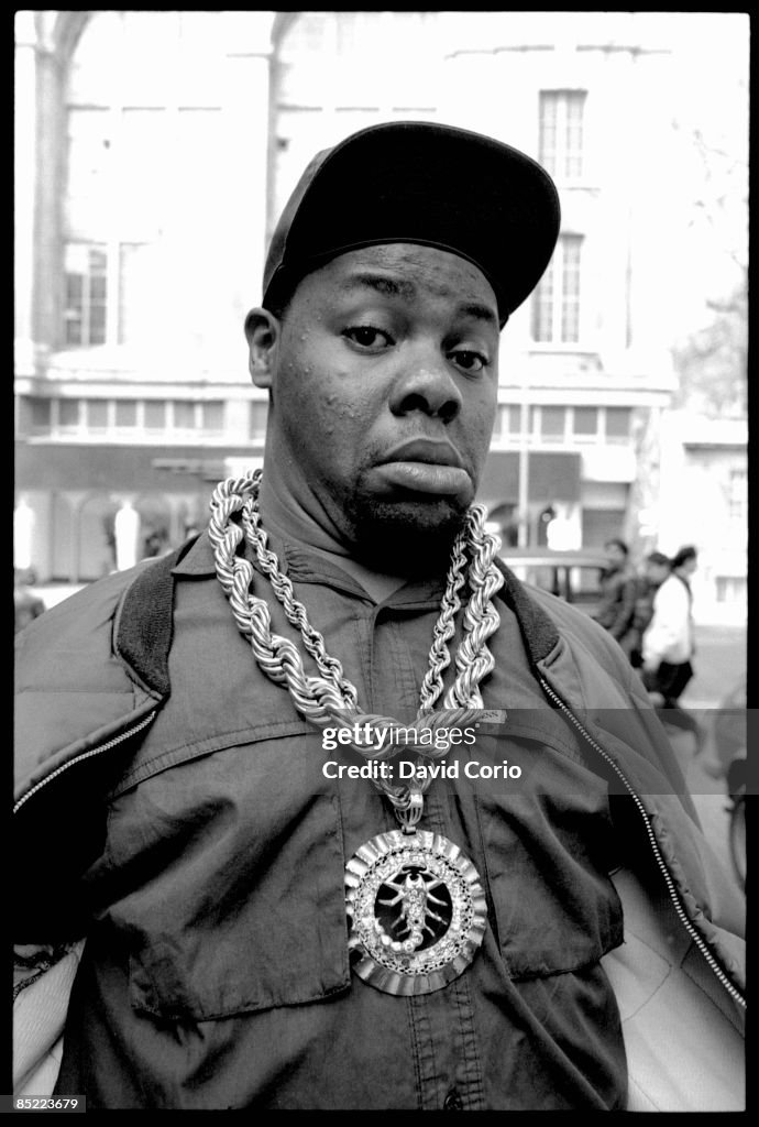 Bismarke Rapper American rapper and actor, Biz Markie, near the offices Warner Bros ...