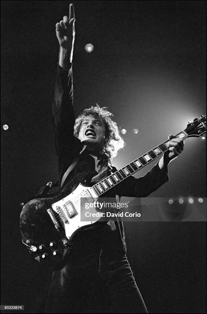 AC/DC Perform At Hammersmith Odeon