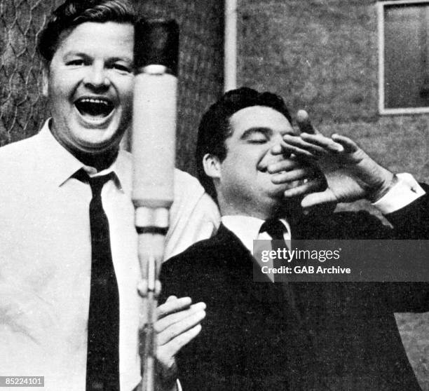 Photo of Benny HILL; with Tony Hatch