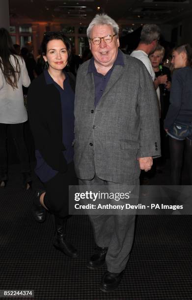 Alan Parker arriving at the Sunshine on Leith film VIP screening at BAFTA in Piccadilly in London.