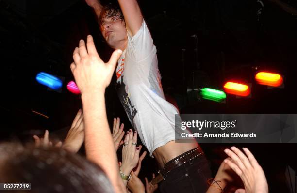Tyson Ritter Collide Amanda Tyson Photos and Premium High Res Pictures - Getty Images
