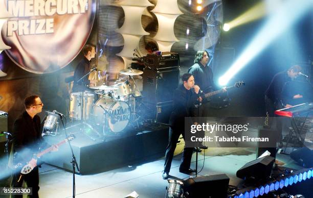 Photo of Maximo Park @ Mercury Music Awards 2005, Maximo Park @ Mercury Music Awards 2005, Grosvenor House - 06/09/05