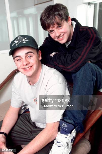 Photo of ANT & DEC and PJ & DUNCAN; Posed portrait of Anthony McPartlin and Declan Donnelly