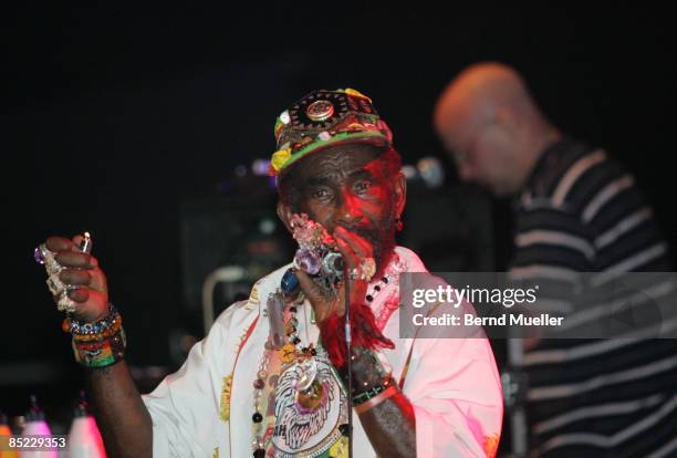 Photo of Lee PERRY, Musik, music, Rock, Pop, Rock n roll, Reggae,, live in concert, live on stage,, Roskilde Music Festival 2007, Denmark, DSnemark,...