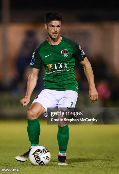 Limerick , Ireland - 22 September 2017; Jimmy Keohane of Cork City during the SSE Airtricity League Premier Division match between Limerick FC and...