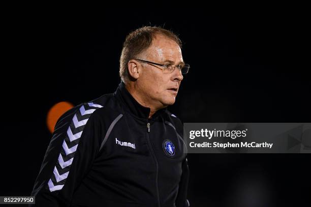 Limerick , Ireland - 22 September 2017; Limerick manager Neil McDonald during the SSE Airtricity League Premier Division match between Limerick FC...