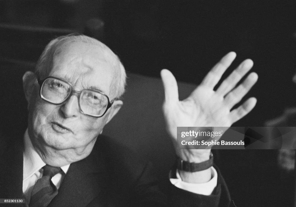 Writer Maurice Bardeche