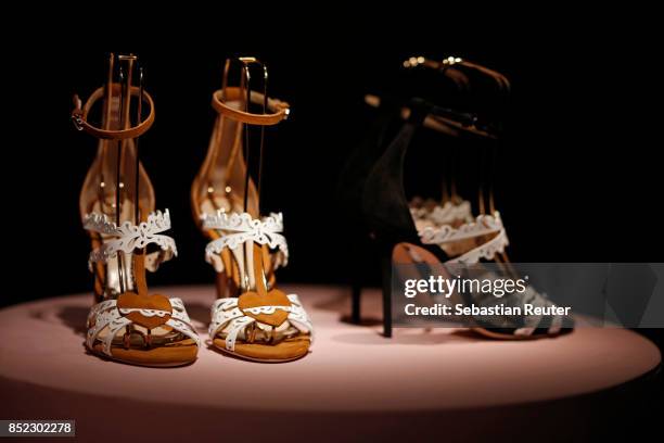 Fashion is on display at the Paula Cademartori presentation during Milan Fashion Week Spring/Summer 2018 on September 23, 2017 in Milan, Italy.