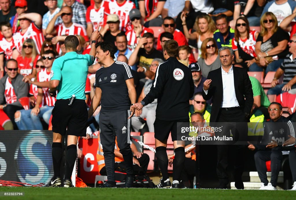 Southampton v Manchester United - Premier League