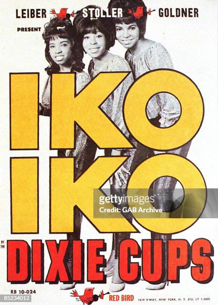 Circa 1970: Photo of DIXIE CUPS