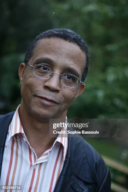 Yasmina Khadra attends Litteratur Festival. Born in 1955, and a formerly high-ranking officer in the Algerian army, Khadra writes under a femine...