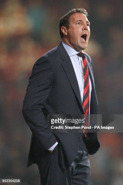Manager Malky Mackay, Cardiff City.
