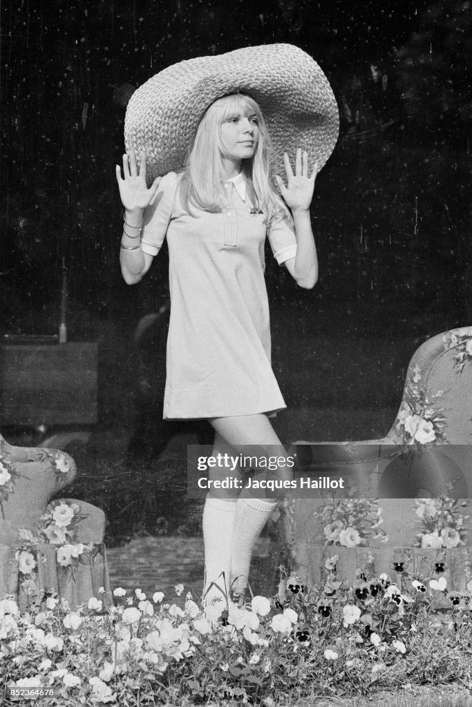French singer France Gall