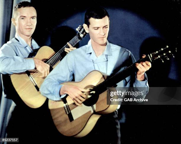 Photo of Travis EDMONSON and Bud DASHIELL and BUD & TRAVIS; L-R. Bud Dashiell, Travis Edmonson