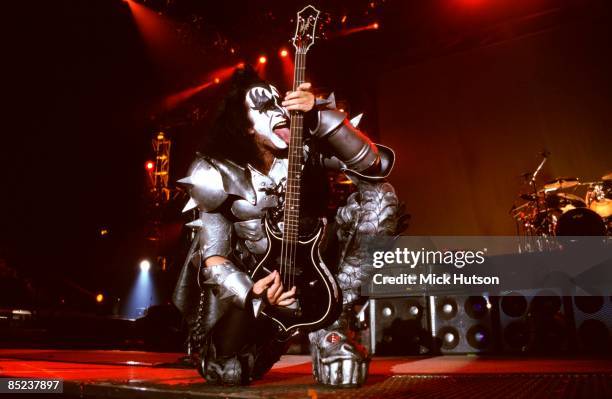 Gene Simms Photo of Gene SIMMONS and KISS, Gene Simmons performing live onstage ...