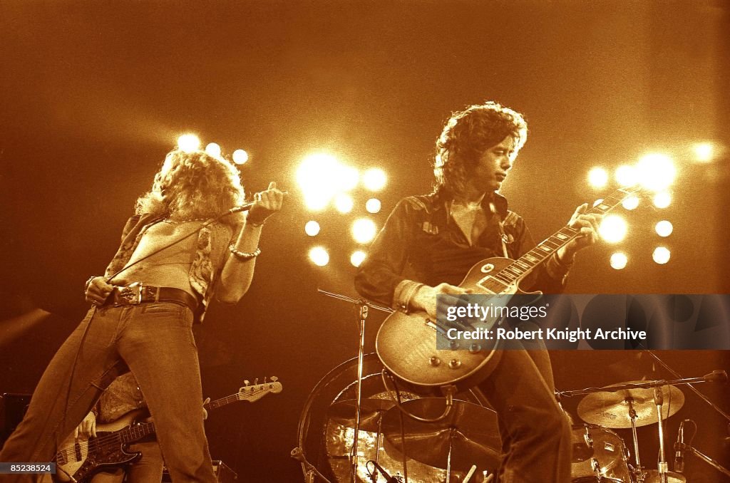 Photo of Jimmy PAGE and Robert PLANT and LED ZEPPELIN