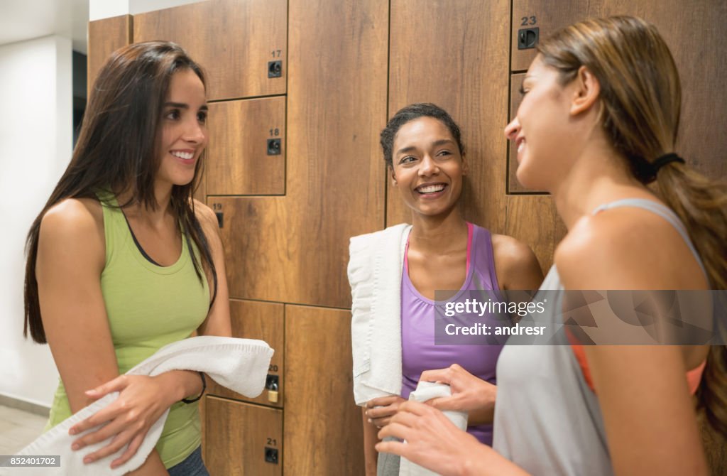 Locker Lady Gym Locker Room Women