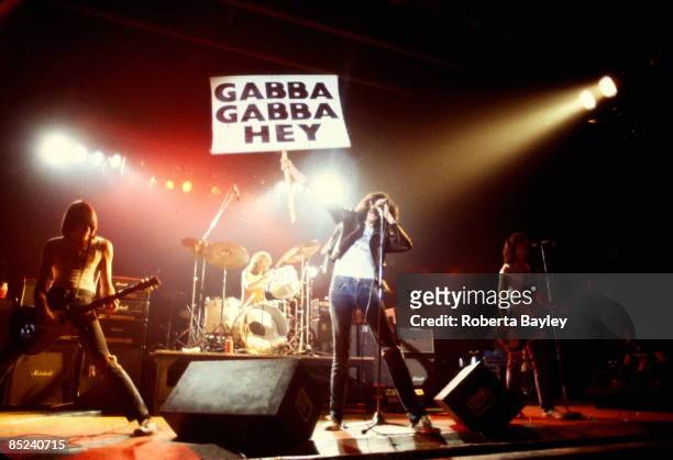Photo of RAMONES; The Ramones performing at CBGB