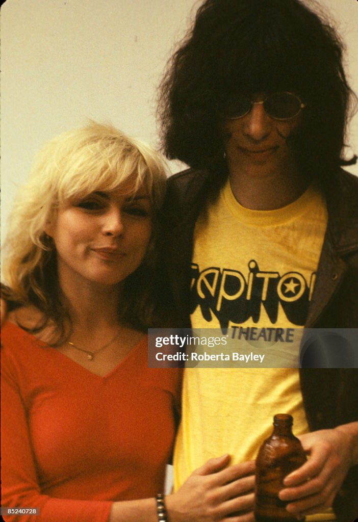 Photo Of Deborah Harry & Joey Ramone