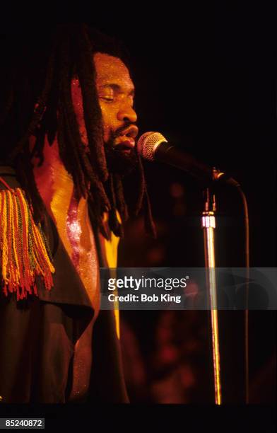 Photo of Lucky Dube; Lucky Dube.Selinas,Sydney..2nd October 1992. Rip 19th October 2007