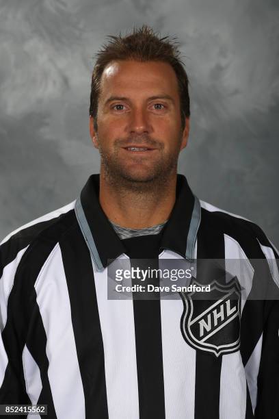 Official Jonny Murray poses for his official headshot for the 2017-2018 season on September 11, 2017 at the Harborcenter in Buffalo, New York, United...