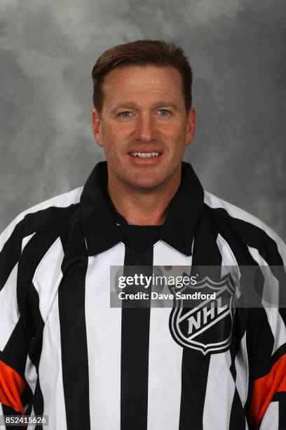 Official Kelly Sutherland poses for his official headshot for the 2017-2018 season on September 11, 2017 at the Harborcenter in Buffalo, New York,...