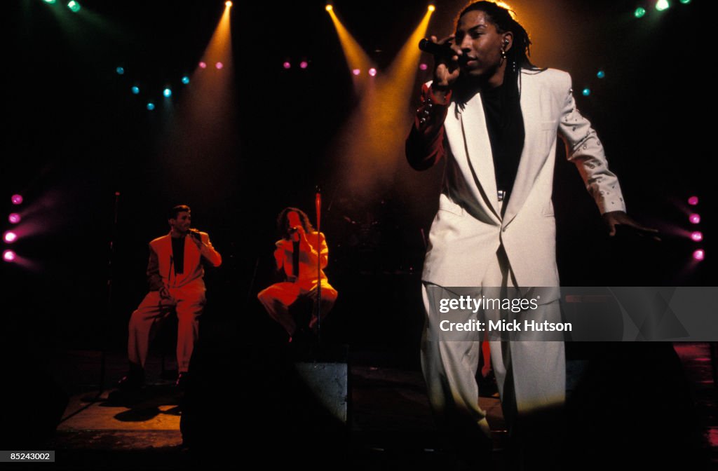 Photo of COLOR ME BADD and Mark CALDERON and Kevin THORNTON and Sam
