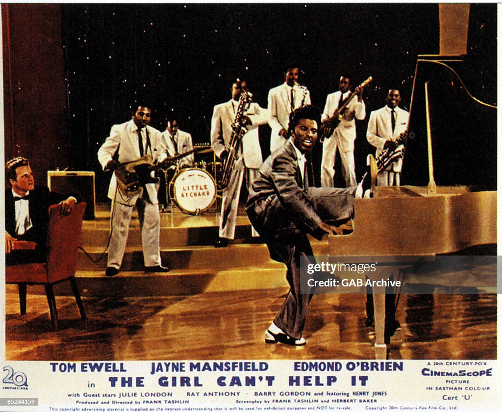 Photo of Little RICHARD and THE GIRL CAN'T HELP IT and FILM POSTERS