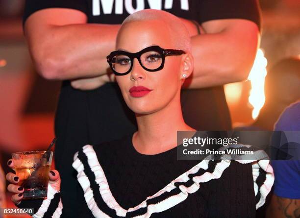 Amber Rose Hosts a Party at Gold Room on September 23, 2017 in Atlanta, Georgia.