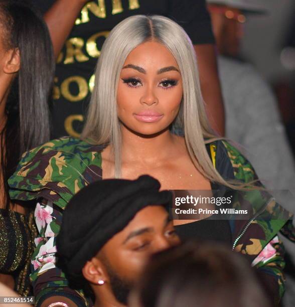 Blac Chyna attends a Party Hosted By Amber Rose at Gold Room on September 23, 2017 in Atlanta, Georgia.