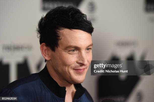 Robin Lord Taylor attends the Tribeca TV Festival sneak peek of Gotham at Cinepolis Chelsea on September 23, 2017 in New York City.