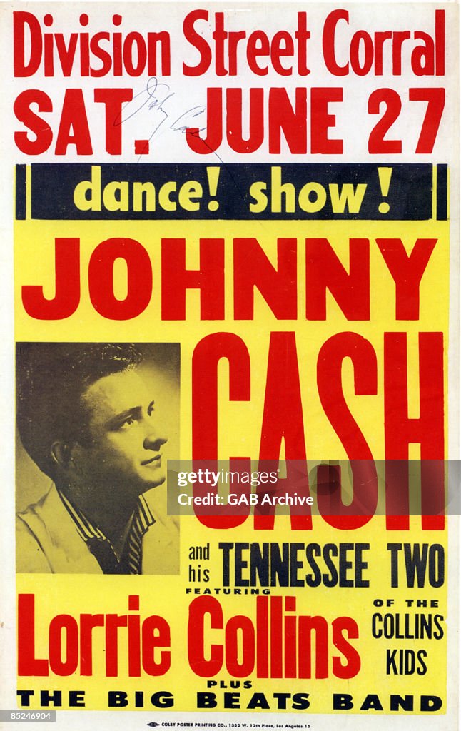 Photo of Johnny CASH and CONCERT POSTERS