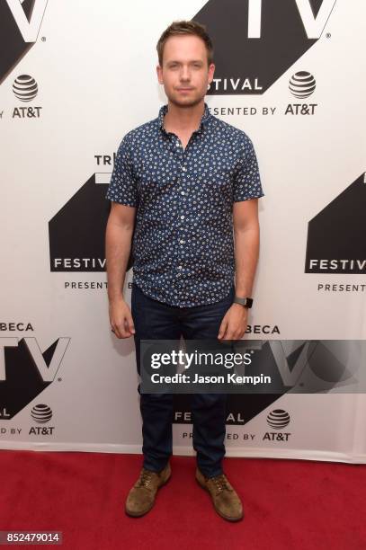 Patrick J. Adams attends the Tribeca TV Festival screening of Pillow Talk at Cinepolis Chelsea on September 23, 2017 in New York City.