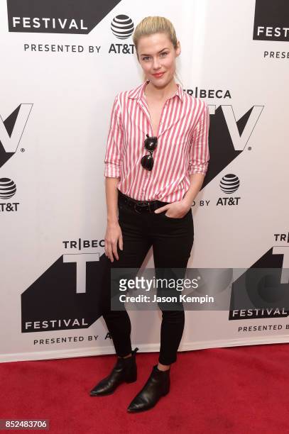 Rachael Taylor attends the Tribeca TV Festival screening of Pillow Talk at Cinepolis Chelsea on September 23, 2017 in New York City.