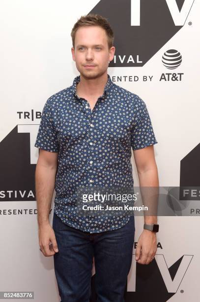 Patrick J. Adams attends the Tribeca TV Festival screening of Pillow Talk at Cinepolis Chelsea on September 23, 2017 in New York City.