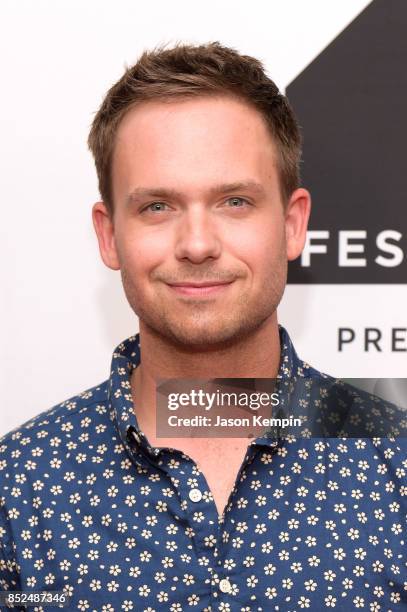 Patrick J. Adams attends the Tribeca TV Festival screening of Pillow Talk at Cinepolis Chelsea on September 23, 2017 in New York City.