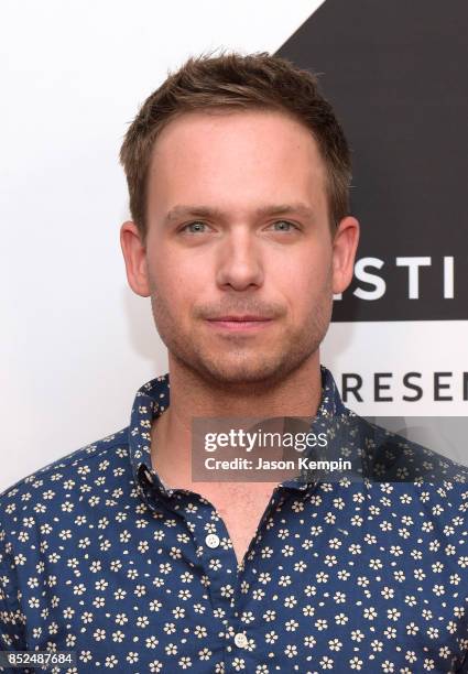 Patrick J. Adams attends the Tribeca TV Festival screening of Pillow Talk at Cinepolis Chelsea on September 23, 2017 in New York City.