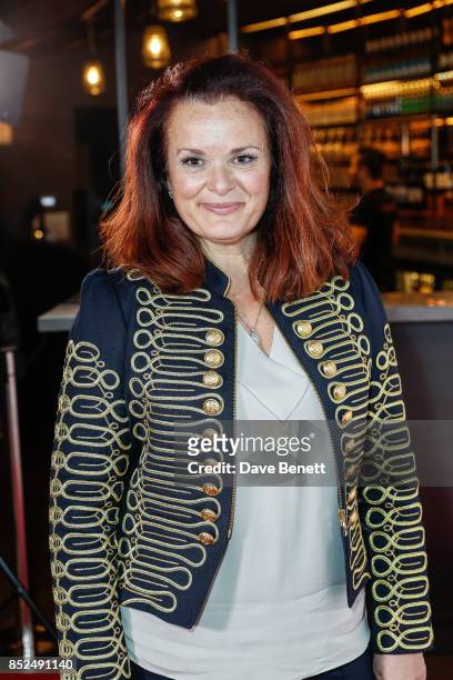 Laura Giovanni attends the "Bees Make Honey" official screening during the Raindance Film Festival at the Vue West End on September 23, 2017 in...
