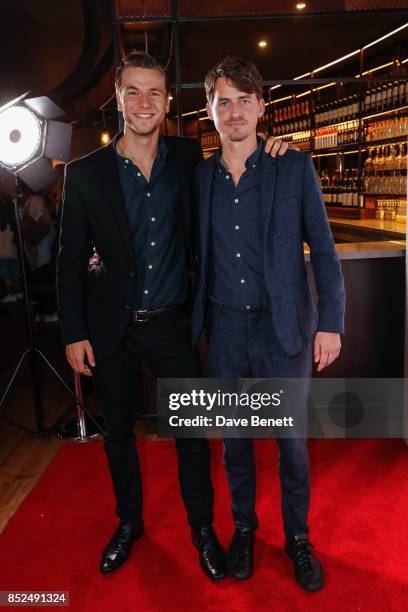 Wilf Scolding and Jack Eve attend the "Bees Make Honey" official screening during the Raindance Film Festival at the Vue West End on September 23,...