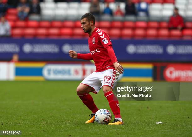 Charlton Athletic's Jake Forster-Caskey during Sky Bet League One match between Charlton Athletic against Bury at The Valley Stadium London on 23...